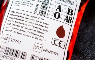 血袋不干膠標(biāo)簽