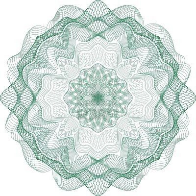 Guilloche Printing 團(tuán)花印刷